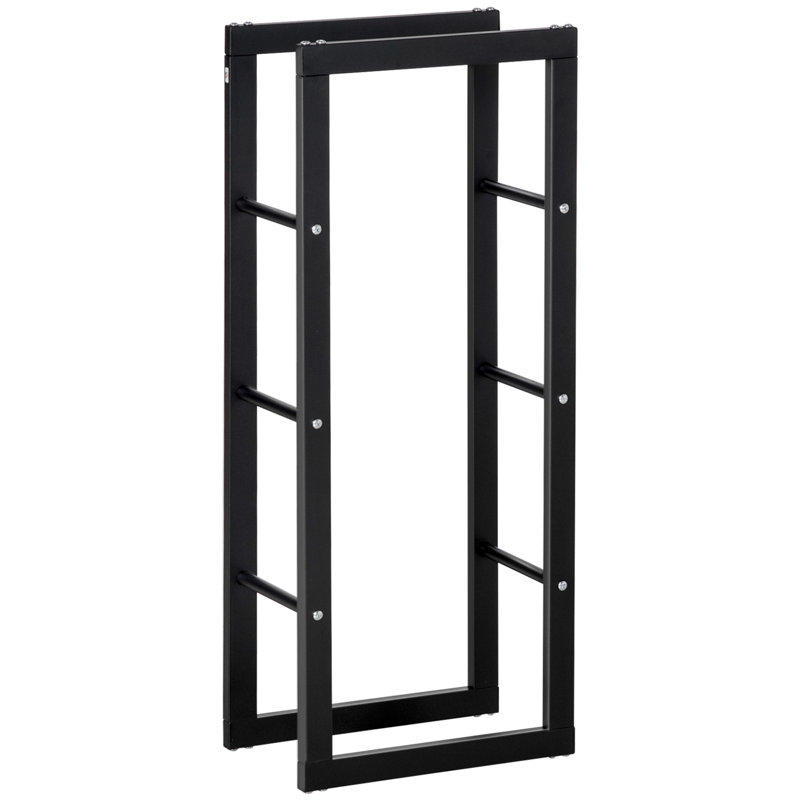 40cm W Metal Log Rack
