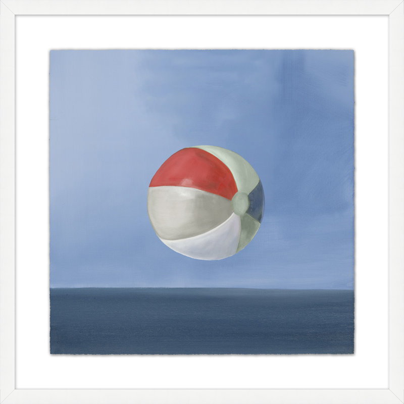 Beach Ball 2 Print by Nathan Turner