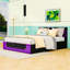 Base de lit plateforme avec espace de rangement sous le lit-2062653171