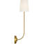 Vendome 26" Single Cordless Sconce with Linen Shade-523992732