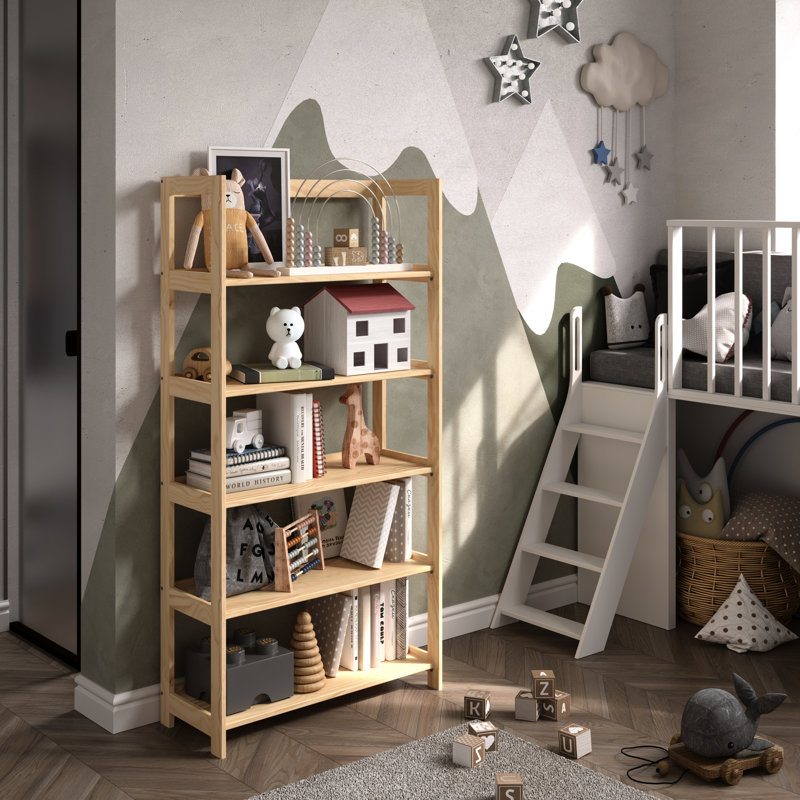 Bibliothèque à 5 tablettes - Non-assemblé