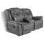 Causeuse avec rangement Carmen Cool Grey