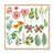 Toile naturelle avec cadre flottant
