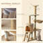 134.2cm H Cat Tree