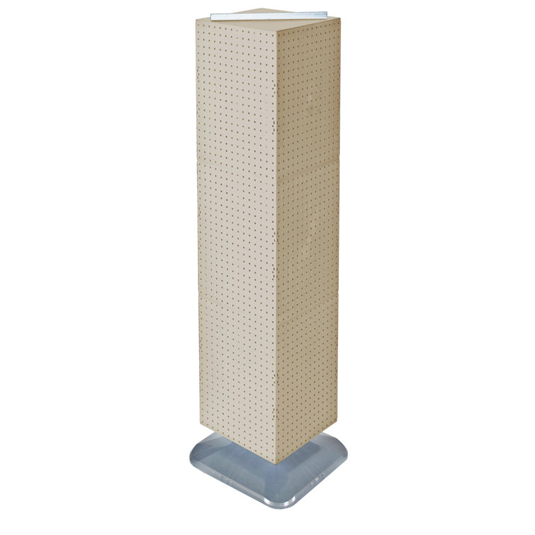 Interlocking 60" H x 14" W Pegboard
