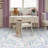 Kaldi Floral Washable Area Rug Non-Slip Stain Resistant Low-Pile Boho Large Indoor Throw Carpet-849839171