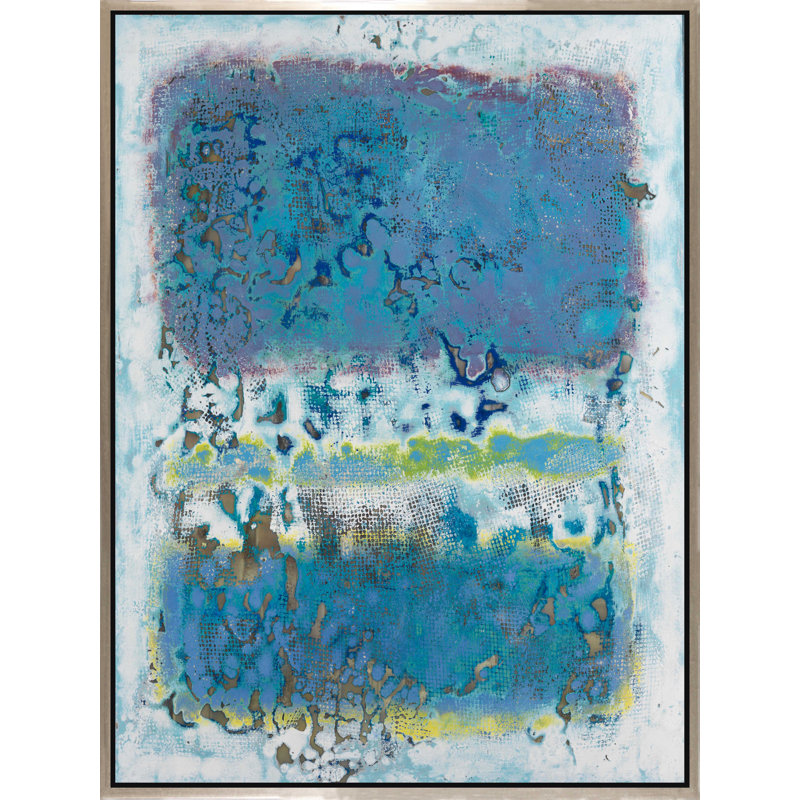 Above The Blue Painting, 72" H x 60" W x 2.25" D