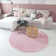 Abilene Shaggy Pink Rug