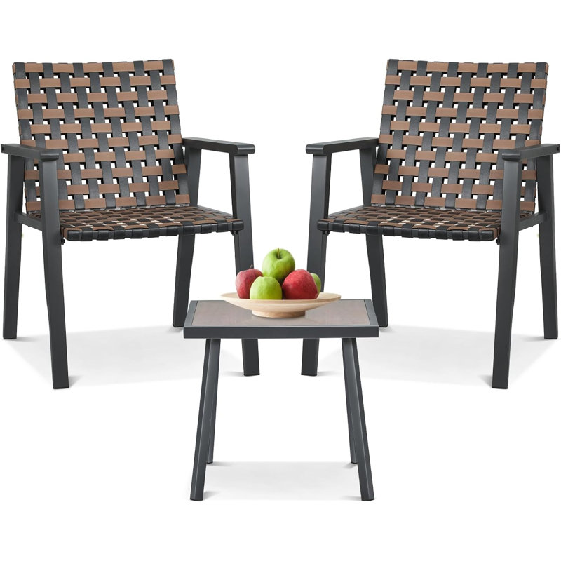 Ensemble bistro extérieur L 18 po Navika
