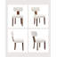 Side Chair in Beige