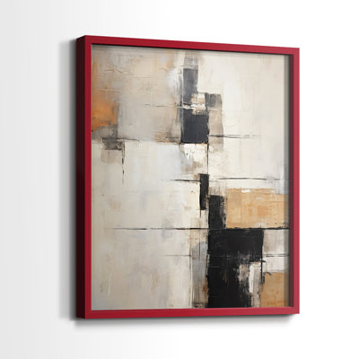 ABSTRACT Series CCCXLVIII  -Premium Framed Print -Ready to Hang - No Nails Required