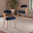 Upholstered Dining Chair With Wooden Frame-1244952187-1273714989