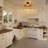 Cone Semi-Flush Mount in Brushed Gold