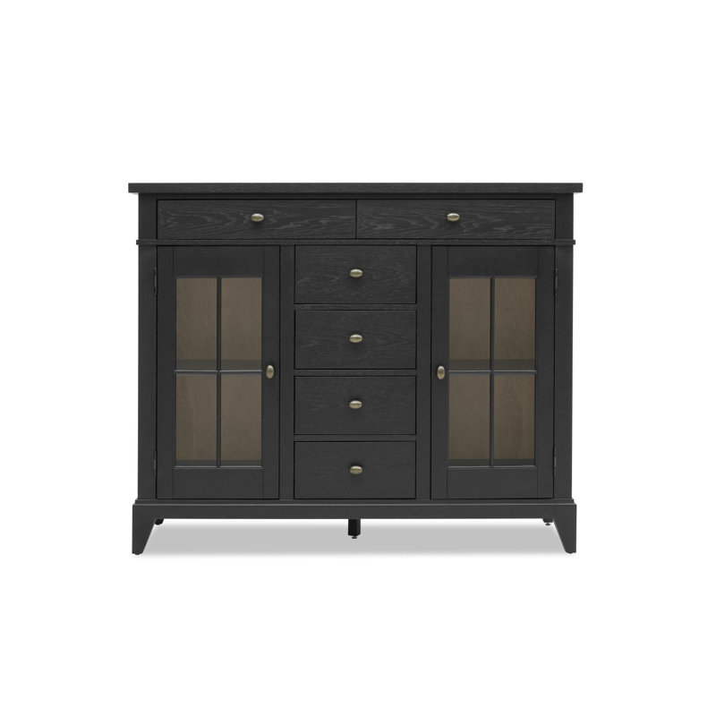 Buffet l 56 po Mya, Noir