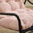 Comfy Outdoor Rocking Chair with Soft Thick Cushion for Ultimate Relaxation in Living, Bedroom, and Reading Rooms-129006282