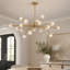 Unique 18 - Light Modern Sputnik Chandelier with LED Bulbs-1575117485