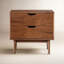 Table de chevet 2 tiroirs Indra-1782942805