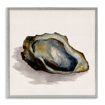  Oyster Shell on Framed Giclee Art by Jacob Q