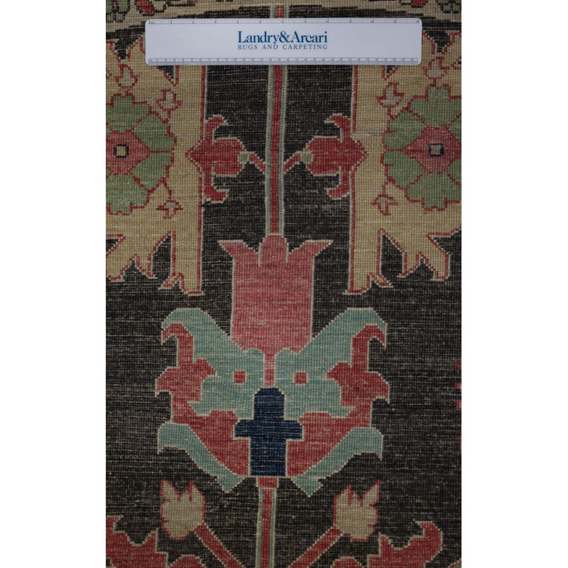 Tapis rond nouveau âge 9 pi x 9 pi Mazar