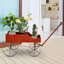 Crouch Wood Statue Planter-1153907259