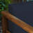 Arlen Outdoor Navy Blue Club Chair