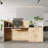 87.2" Wide Workstation Desk With Printer Stand & Storage