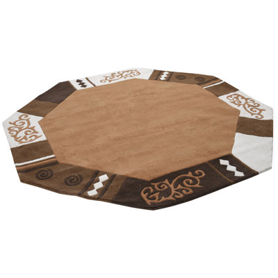 Ambadi Solid Colour Wool Hand Tufted Area Rug