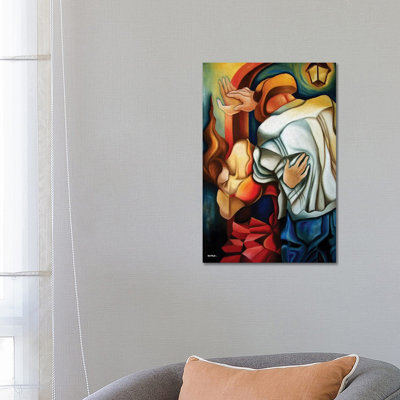 «Dancers» par Dixie Miguez - impression sur toile tendue