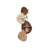 Nut-brown Free Form Sandstone Wall art-3830408-3830412
