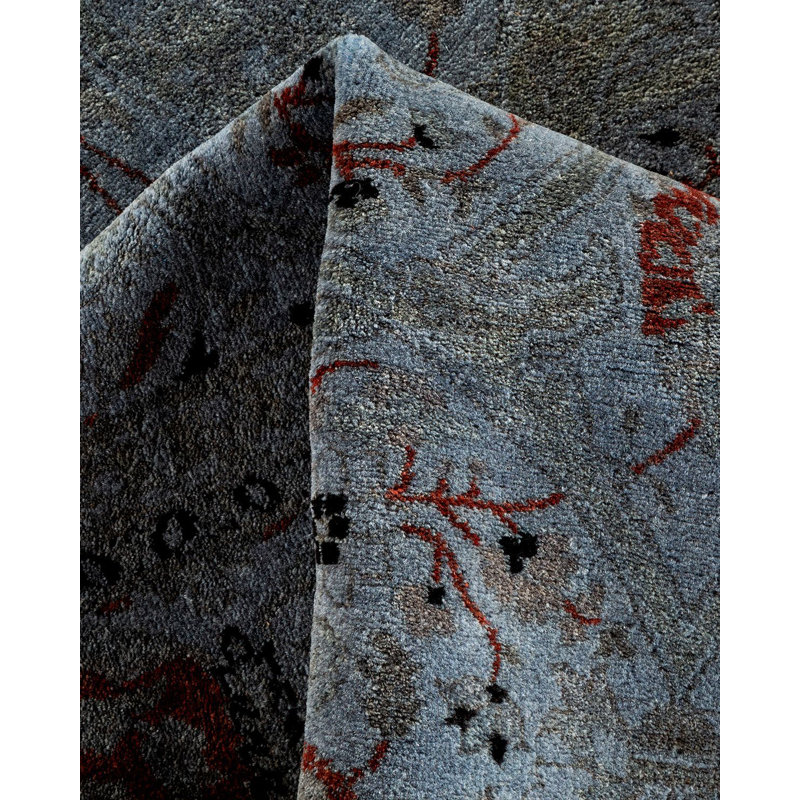 Fine Vibrance One-of-a-Kind 5'2" X 8' Hand Knotted Area Rug