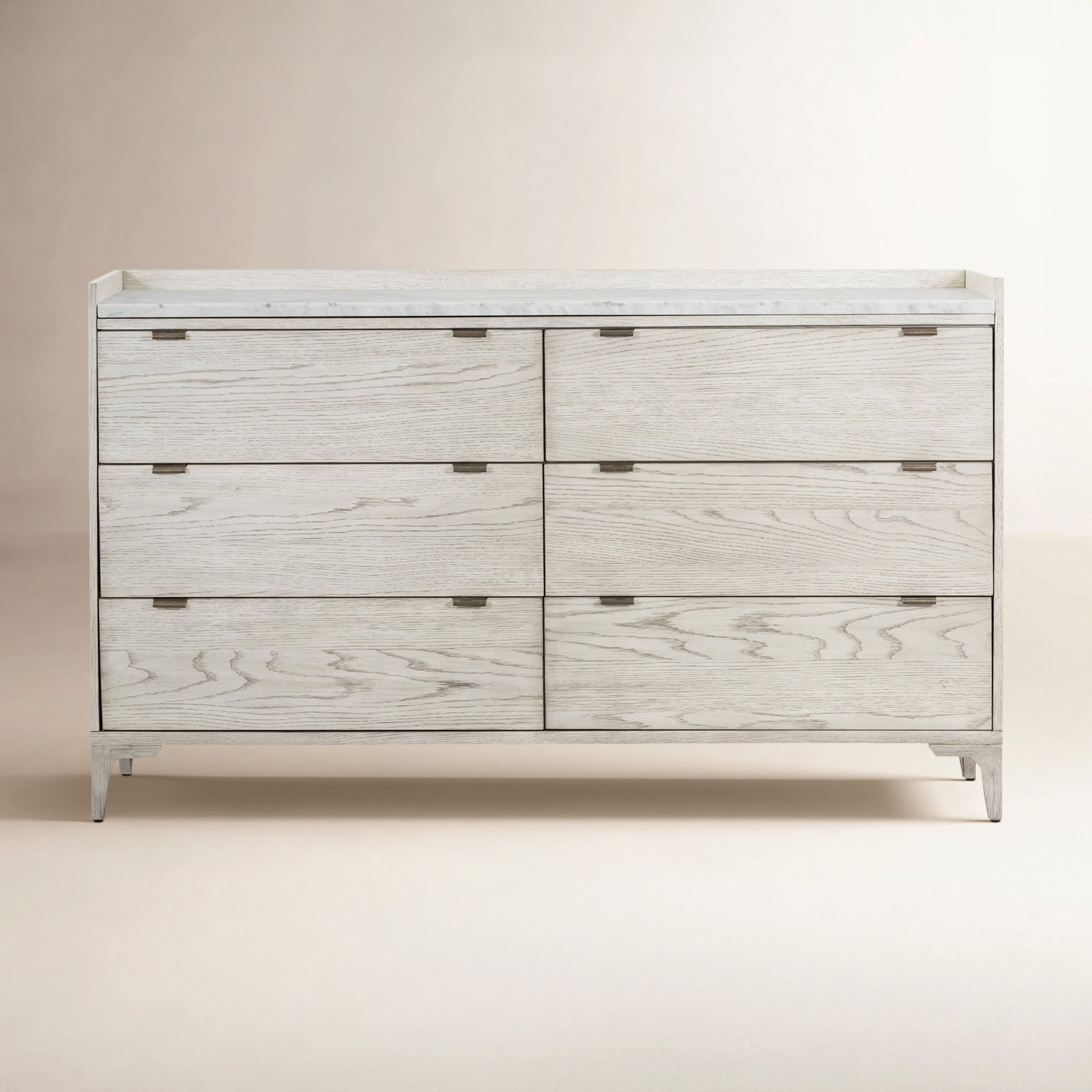 Elaiya 60" Marble Oak Double Dresser
