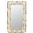 Jaycee Rectangular Metal Farmhouse Wall Mirror