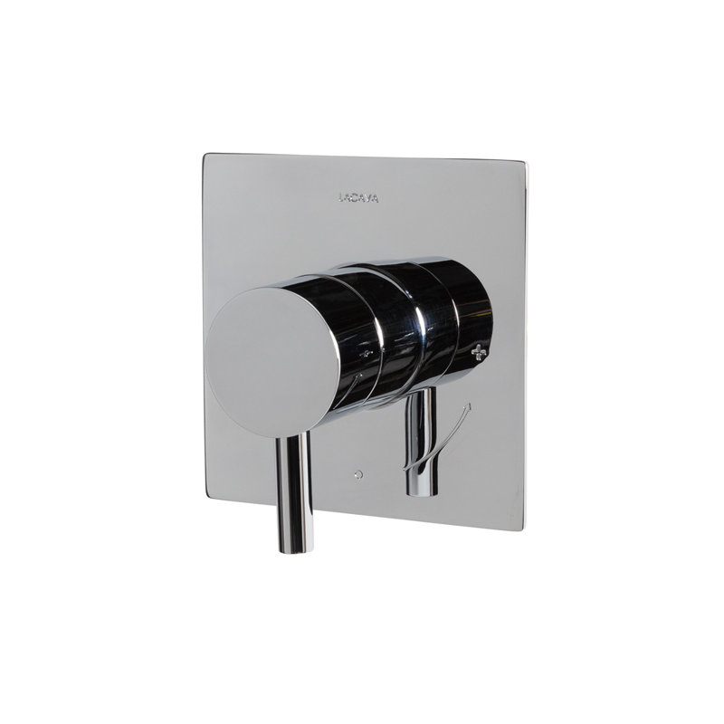 Progressive Compact Pressure Balancing Mixer, Polished Chrome