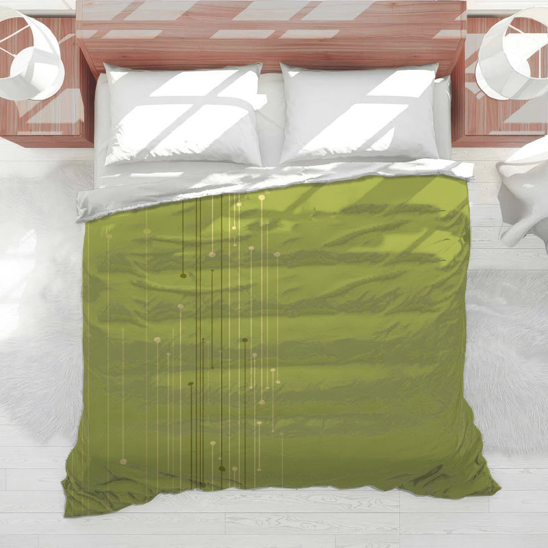 Abstract Bedding Art Comforter Minimalist, Queen