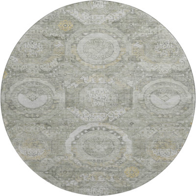 Premium Machine Washable Honig AMF1661 Panel Rug