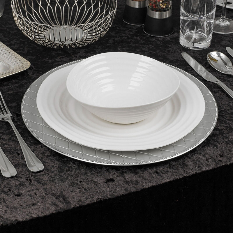 Cardone Solid Colour Round Placemat
