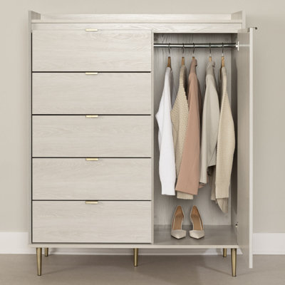 Hype 44.5'' W 5 - Drawer Dresser