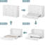 Grand lit escamotable avec rangement et chargeur intégré-453095864