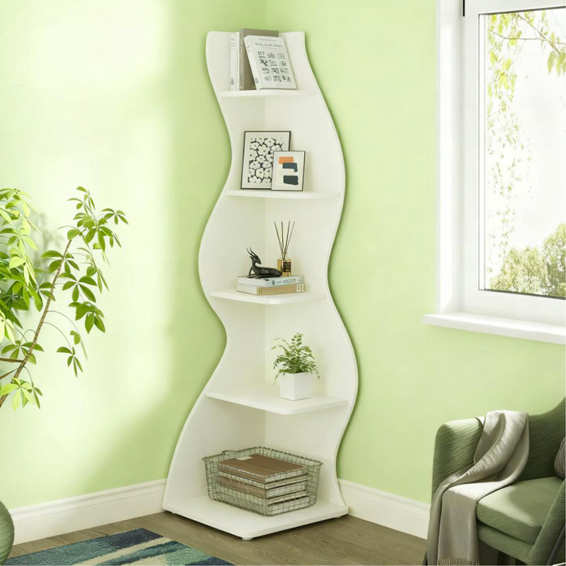 Support pour plante à 5 niveaux, Blanc