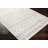 Turney Machine Woven White/Medium Gray Area Rug-367118415