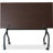 Rectangle Flip Top 23.63'' L Training Table with Casters and Modesty Panel and Cable Management-73574290-20685665-20685666