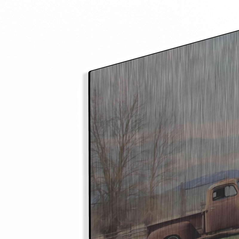 «Il était une fois I» par Lori Deiter, art mural en métal, H 12 po x l 36 po
