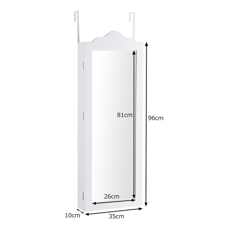 Over-the-Door Jewelry Armoire