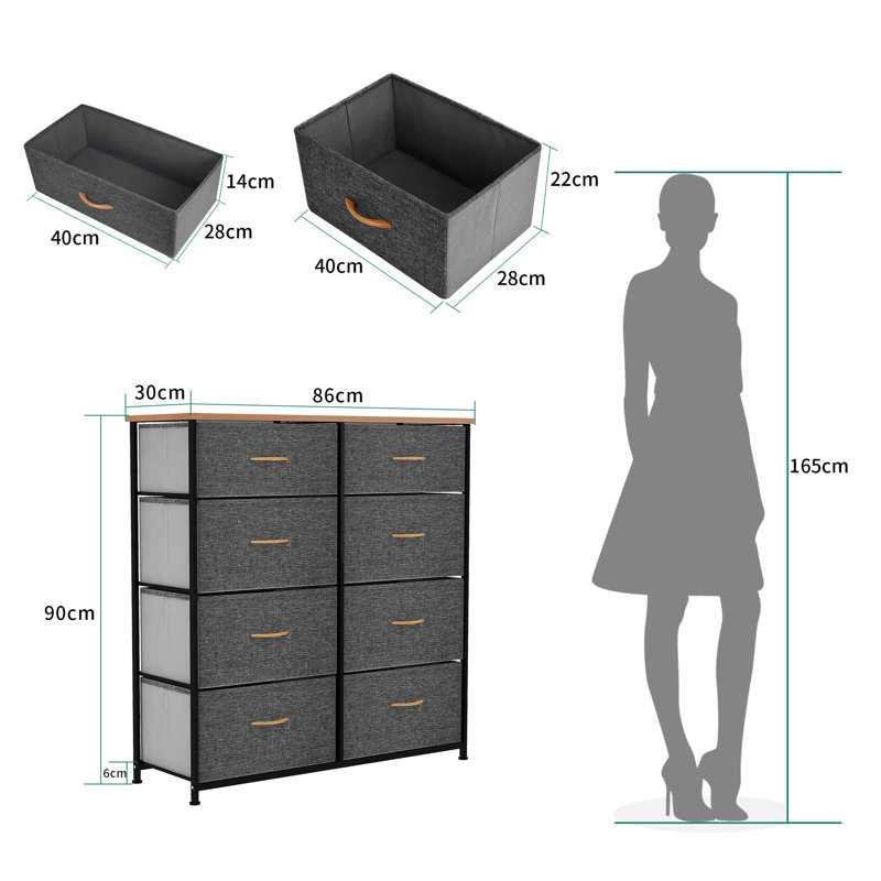 Eppo 8 Drawer Storage Drawer