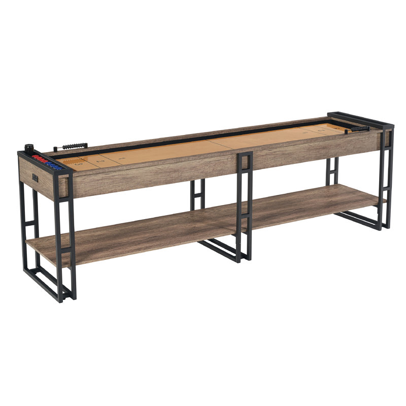 Barrington Lexington 9' Shuffleboard Table with Built-in Shelf