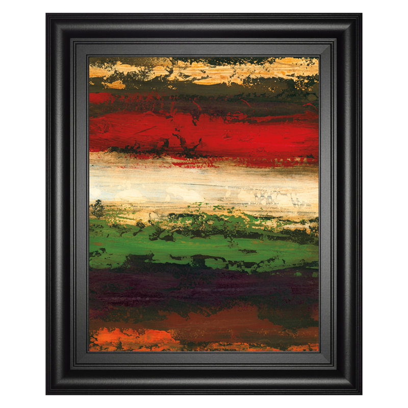 Art mural Nightlight Illumination - 22 "x 26" - Cadre Aura de minuit