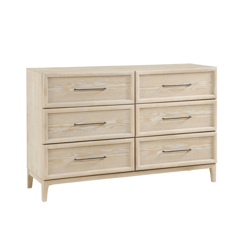 Commode de chambre 6 tiroirs Contemporary