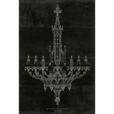 Lustre ornemental en métal