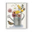 «Watering Can Bouquet I», reproduction encadrée - bois massif-1672813105-1672813110