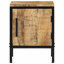 30cm W Metal Bedside Table